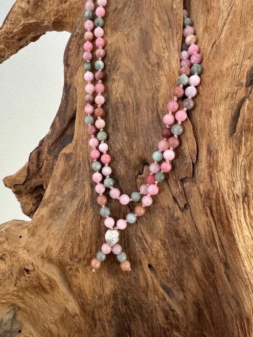 Mala Set "JASPIS Color" mit 6mm oder 8mm Perlen - Mala inkl. Armband