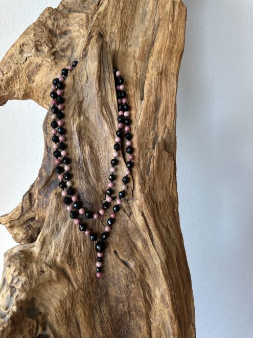 Mala ONYX - RHODONIT 6/8 mm