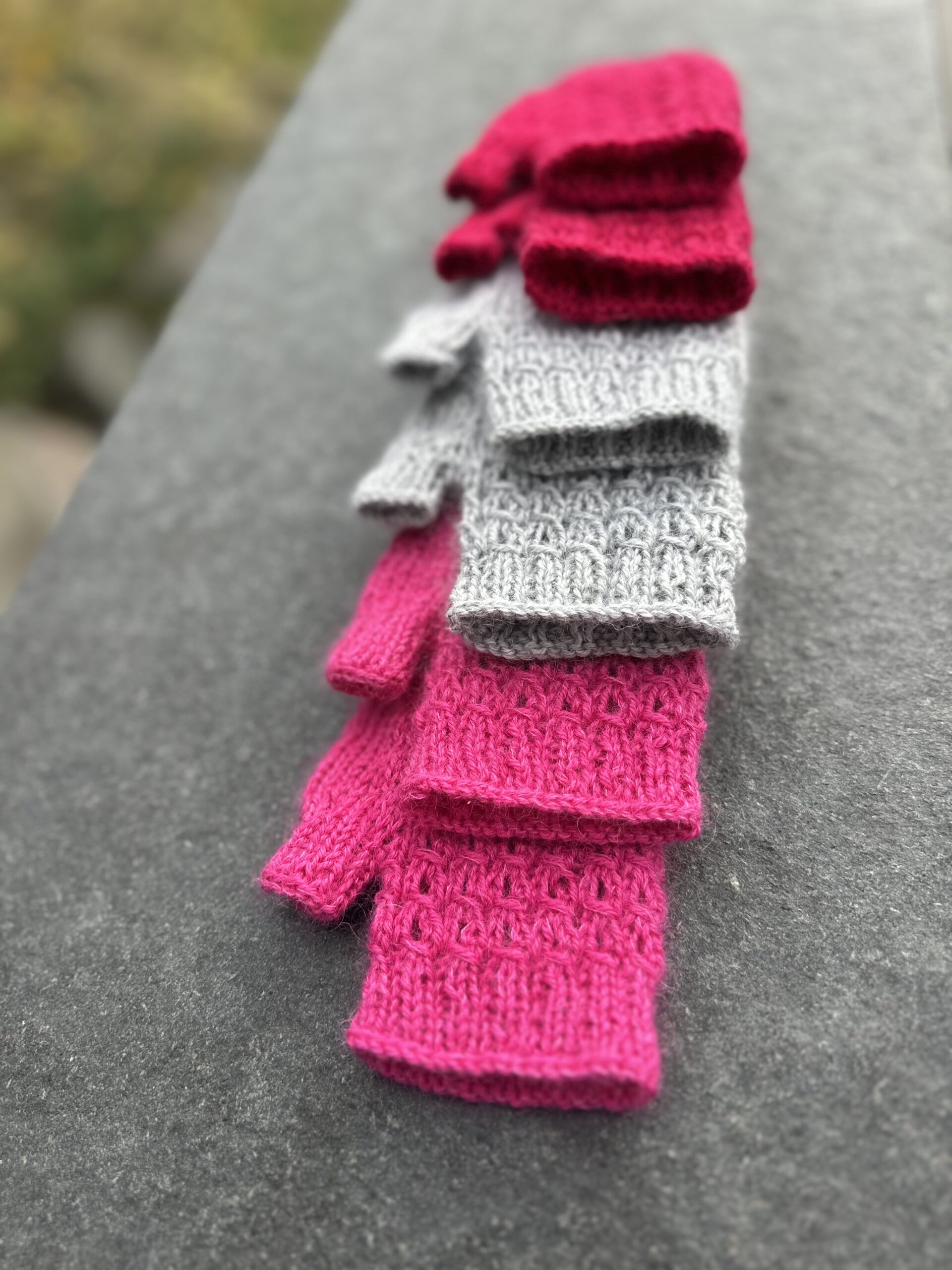 Garnpaket: ROS fingerless mittens (Handstulpen) – Bild 9