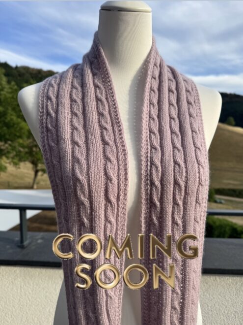 YGRITTE Scarf, dt. / engl.